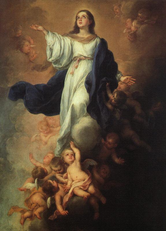 Bartolome Esteban Murillo Assumption of the Virgin oil painting image